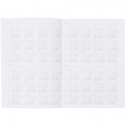 Ежедневник Favor Metal, недатированный, красный