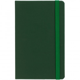 Блокнот Shall, в линейку, зеленый