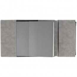 Ежедневник Grace на заказ, недатированный, серый