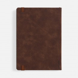 Ежедневник Urban Metal, недатированный, коричневый