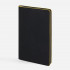 Ежедневник Trait, недатированный, черный с желтым Ежедневник Trait, недатированный, черный с желтым