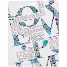 Бейдж с печатью на заказ, матовая ламинация