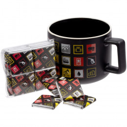 Набор с горьким шоколадом Industry, нефть и газ