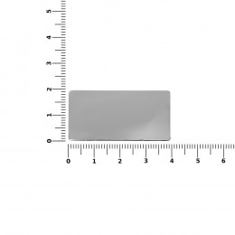 Значок Sanga Matto, серебристый глянцевый