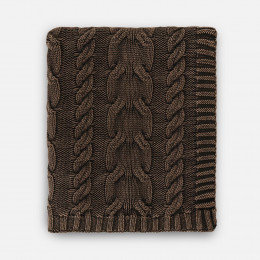 Плед Hygge, коричневый