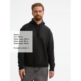 Худи унисекс Condor, темно-серое (графит)