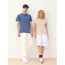 Рубашка поло женская Pulse Women, молочно-белая