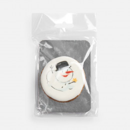 Печенье имбирное «Снеговик»