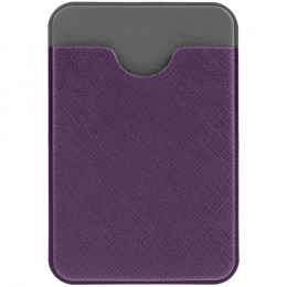 Чехол для карты на телефон Devon, фиолетовый с серым