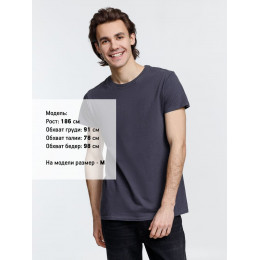 Футболка мужская Crusader Men, темно-серая (графит)