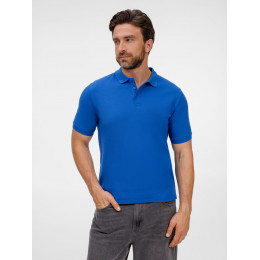 Рубашка поло унисекс Upswing, ярко-синяя