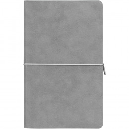 Ежедневник Nubuk, недатированный, светло-серый