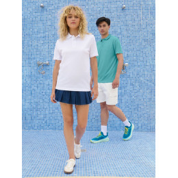 Рубашка поло унисекс Pitcher, красная