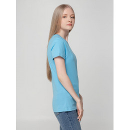 Футболка женская T-bolka Lady, голубая