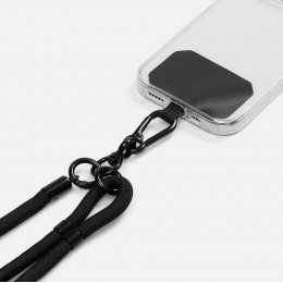 Шнурок для телефона OmniHold, черный