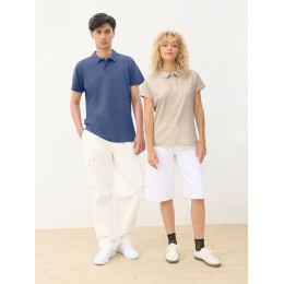 Рубашка поло женская Pulse Women, молочно-белая