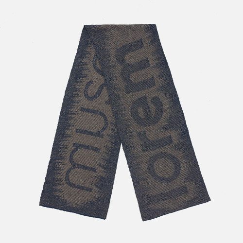 Шарф Denim XXL на заказ, полушерсть