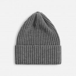 Шапка Yong, серый меланж (эбонит)