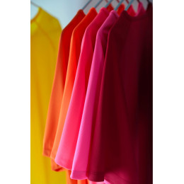 Футболка унисекс Sporty 140, оранжевая