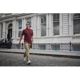 Рубашка поло Safran ярко-синяя