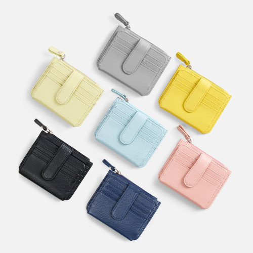 Картхолдер на молнии Unison, синий