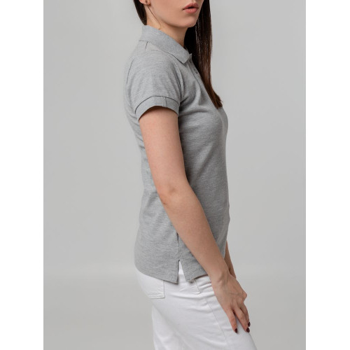 Рубашка поло женская Virma Premium Lady, серый меланж