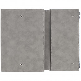 Ежедневник Grace на заказ, недатированный, серый