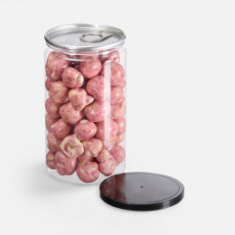 Попкорн Carambole, карамельный в глазури «Йогурт и малина»