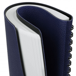 Ежедневник Strep Front на заказ, недатированный, темно-синий