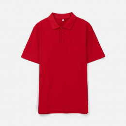 Рубашка поло унисекс Tervise, красная