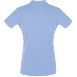 Рубашка поло женская Perfect Women 180 голубая