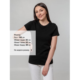 Футболка женская T-bolka Stretch Lady, черная