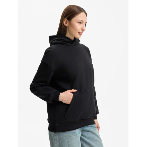 Худи унисекс оверсайз Daylero, черное