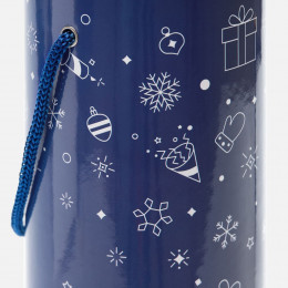 Тубус для бутылки Snowlace, синий