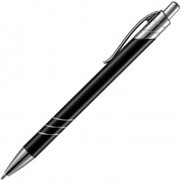 Ручка шариковая Undertone Metallic, черная