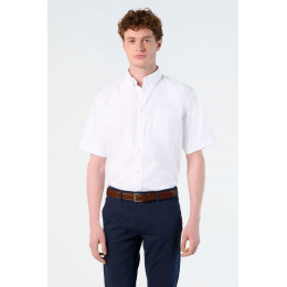 Рубашка мужская с коротким рукавом Brisbane, белая