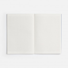 Блокнот Marco в клетку, синий