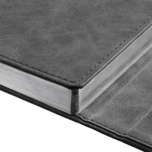 Ежедневник Flap на заказ, недатированный, серый