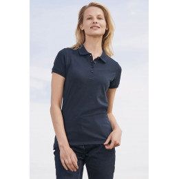 Рубашка поло женская Passion 170, бордовая