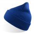 Шапка вязаная  двойная Wind-S, ярко-синий, 100% переработанный полиэстер