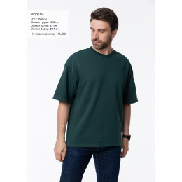 Футболка унисекс оверсайз STAN хлопок/полиэстер 260, 40