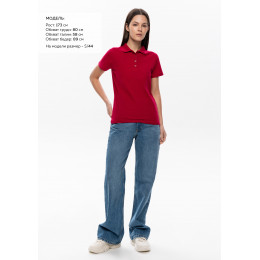 Рубашка поло женская STAN хлопок/полиэстер 185, 04WL