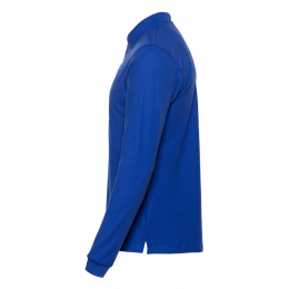 Рубашка поло мужская STAN длинный рукав хлопок/полиэстер 185, 104S