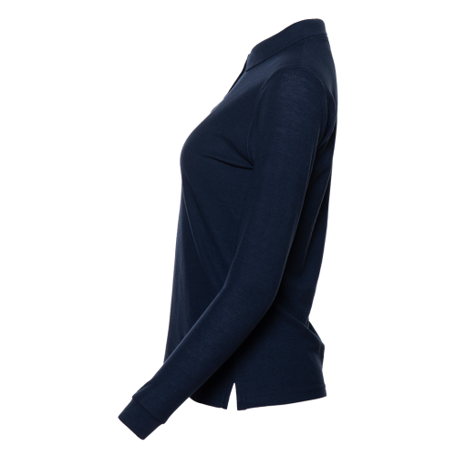 Рубашка поло женская STAN длинный рукав хлопок/полиэстер 185, 04SW