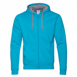 Толстовка мужская STAN с капюшоном на молнии футер с начёсом 280, 17