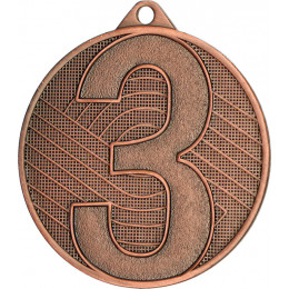 Медаль 3 место MMC4503/B (45) G-1,5мм