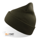 Шапка вязаная  двойная Wind-S оливковый 